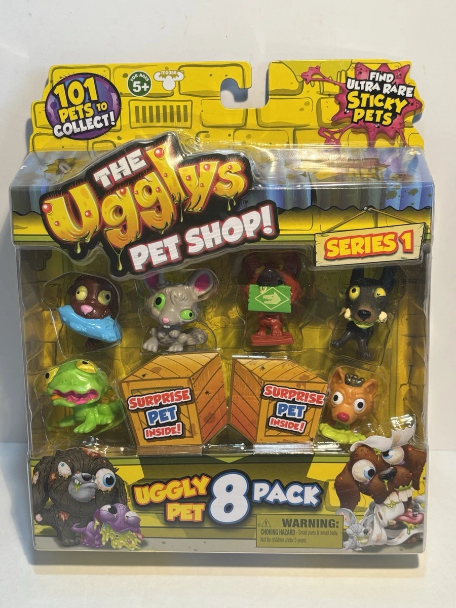 Uggly Figuras De Mascotas Coleccionables – Lote De 8 Con 2 Sorpresas, Ediciones Rare Y Ultra Rare, Ideal Para Fans De Lo Grotesco