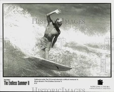 1994 Press Photo Surfer Pat O'Connell in "The Endless Summer II" - lrp79007