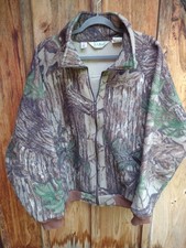 L. L. Bean Vintage Hunting Full Zip Jacket: Camouflage: USA Made: XL