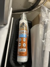 Gorilla Waterproof Caulk  Seal 100 Silicone Sealant, White, 1 Pack, White