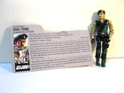 3 3/4'' GI JOE DIAL-TONE WITH FILE CARD 1986
