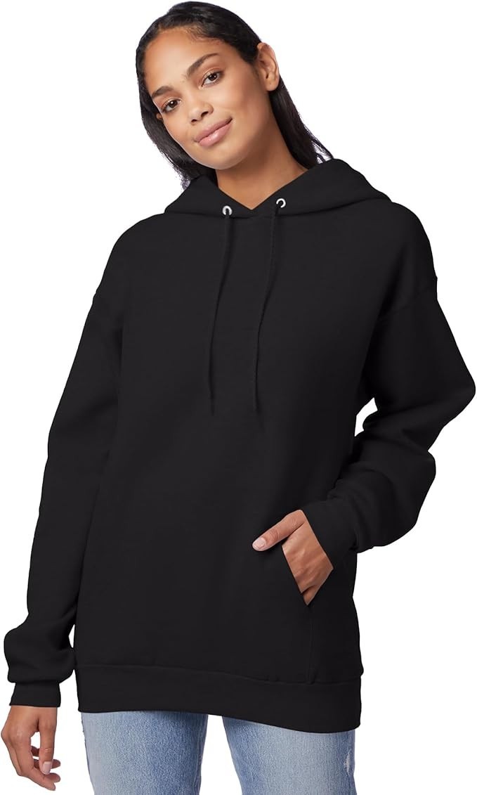 Hanes Ecosmart Hoodie, Midweight Fleece, Pullover Hooded Sweatshirt for Men