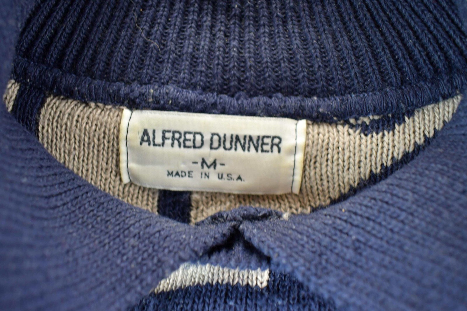 Vintage 1990s Alfred Dunner Knit Abstract Pattern Crewneck Sweater Womens M image 4