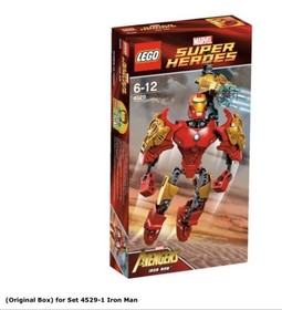 LEGO Marvel Super Heroes Buildables: IRON MAN ~ 4529 ~Retired 2012~100% Complete