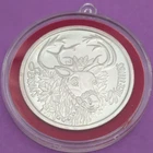 2000 Silver Round  1 OZ  .999 Fine Silver Seasons Greetings Reindeer & Mailbox