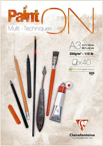 Clairefontaine 94048C Astuccio Manga e Multi-tecnica - 40 Fogli carta