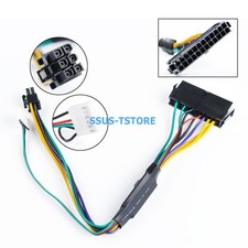 12" ATX Main 24-Pin to 6Pin PSU Power Adapter Cable HP EliteDesk 705G3 705 G3