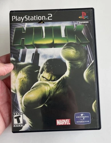 Hulk (Sony PlayStation 2, 2003) Tested - No Manual