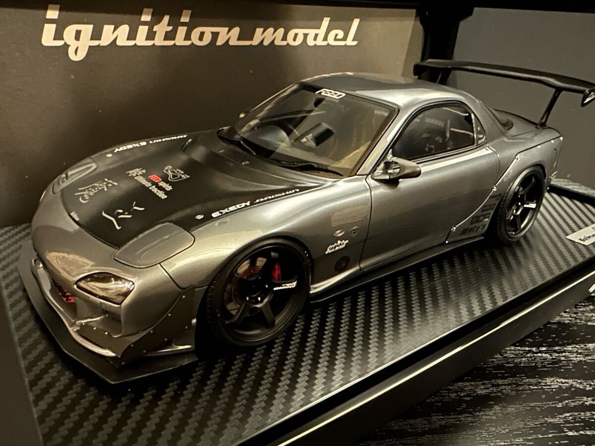1/18 Ignition Model IG2041 Mazda RX-7 FD3S FEED Maou Gun