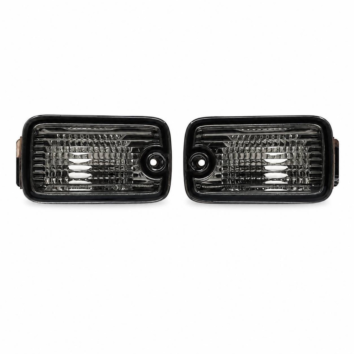 【中古】Kn-Stripe Shade (38灯） Front Position Turn Signal Lights-Smoke-For~S13~NISSAN Silvia