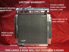 1953 1954 1955 1956 Ford Pickup Truck F-100 Aluminum Radiator