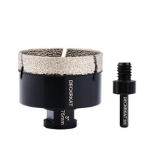 Diamond Hole Saw, 3" Hole Saw for Tiles Granite Marble Ceramic Glas... Fast Ship