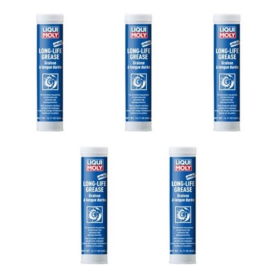 Liqui Moly 2kg Long-Life Grease + MoS2 (5x400g)