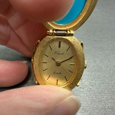 Orient Ring Watch Women 17mm Gold Dial Gold Blue Stone Hideaway A054A1-30 PARTS