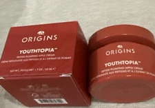AUTH Origins Youthtopia Peptide Plumping Apple Cream *NEW* NIB 1.7oz FULL SIZE