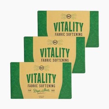 Dryer Sheets Vitality Fresh Clean Scent Static Wrinkle Reduction 3 PCS
