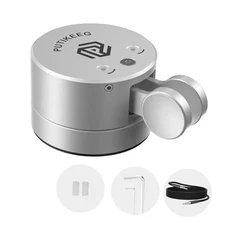  Mini Morse Code Key - CW Dual Paddle with Magnetic Base, Magnetic Silver