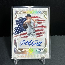 6/10 JOHNATHAN PAPELBON HOLO GOLD AMERICAS BEST AUTO 2025 Panini Boys Of Summer