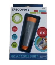 DISCOVERY SKY NATURE HANDHELD 8X MAGNIFICATION TELESCOPE AGES 6 - NEW