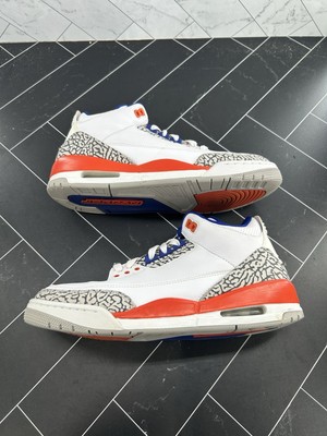 Nike Air Jordan 3 Retro Knicks Rivals White 2019 136064-148 Mens Size 18 New Nike Air Jordan 3 Retro Knicks Size 9 136064-148 2019  main image 3