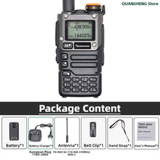 UV K5 8 Walkie Talkie Am Fm Communication Two Way Radio Receiver Ham Amateur Lon