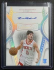 REED SHEPPARD 2024-25 PANINI FLAWLESS #19 ROOKIE AUTO RC 25/25 ROCKETS