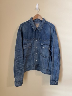 ジャケット・アウター RRL Fleece-Paneled Denim Jacket Rrl Fleece-Paneled Denim Jacket | eBay