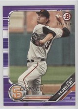 2019 Bowman Draft Purple 198/250 Sean Hjelle #BD-159 y0i