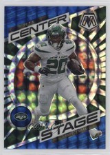 2023 Panini Mosaic Center Stage Blue Mosaic Prizm 14/99 Breece Hall #CS-BH 13hf