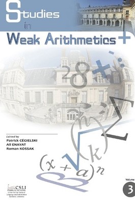 Studies in Weak Arithmetics - 9781575869537