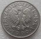 1 Zloty Poland 1929 years