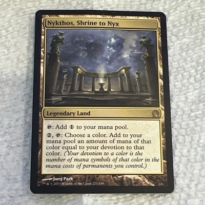 Wizards of the Coast Magic: The Gathering Nykthos, Shrine to Nyx Theros #223