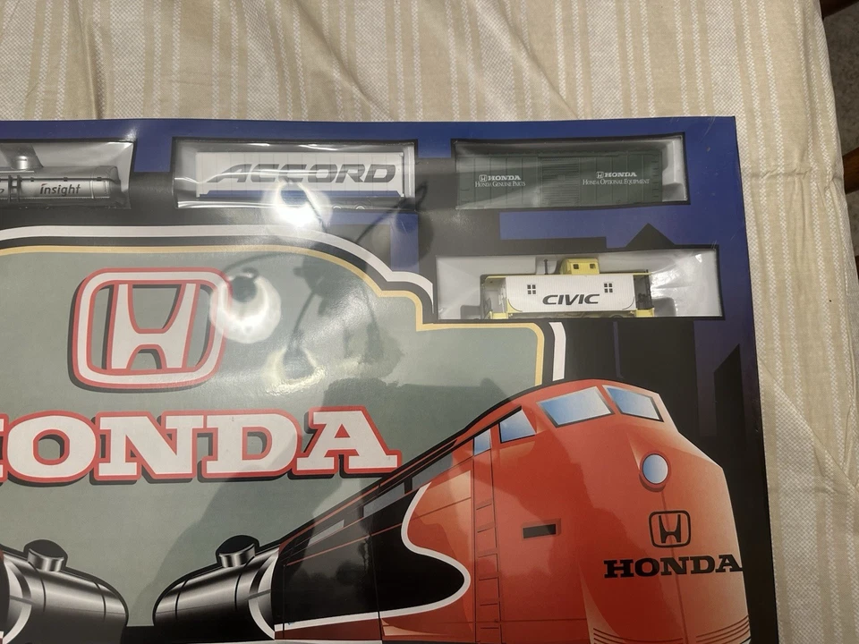 NEW SEALED 1998 HONDA COLLECTOR TRAIN SET LIMITED EDITION UNOPENED RARE - Image 4 of 4