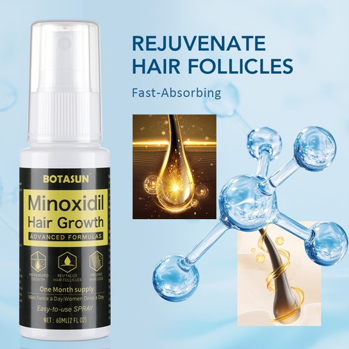 5% Minoxidil Extra Strength for Men Hair Regrowth Treatment Topical Solution - Picture 9 of 17