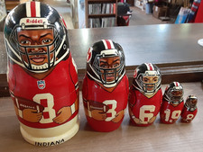 Indiana Hoosiers Nesting Dolls University of Indiana 2008-2009