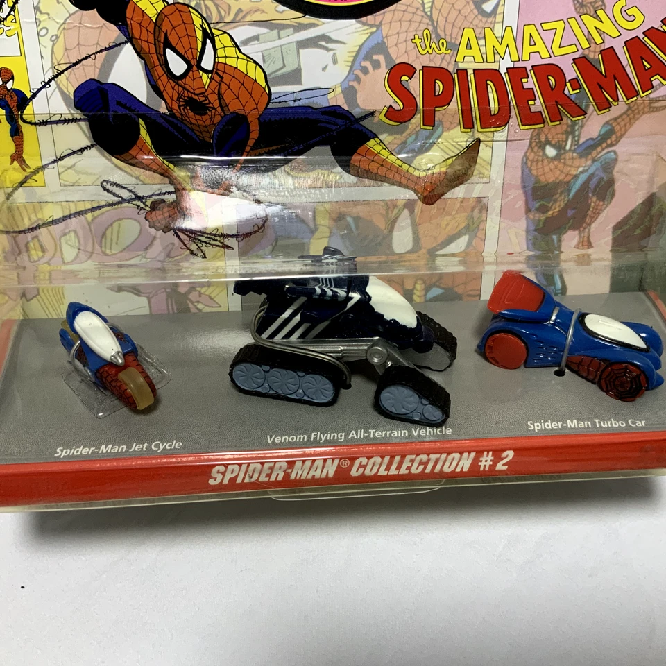 Vintage Micro Machines Spider-Man Collection #2 The Amazing Spiderman 1993 Raro - Imagem 2 de 4