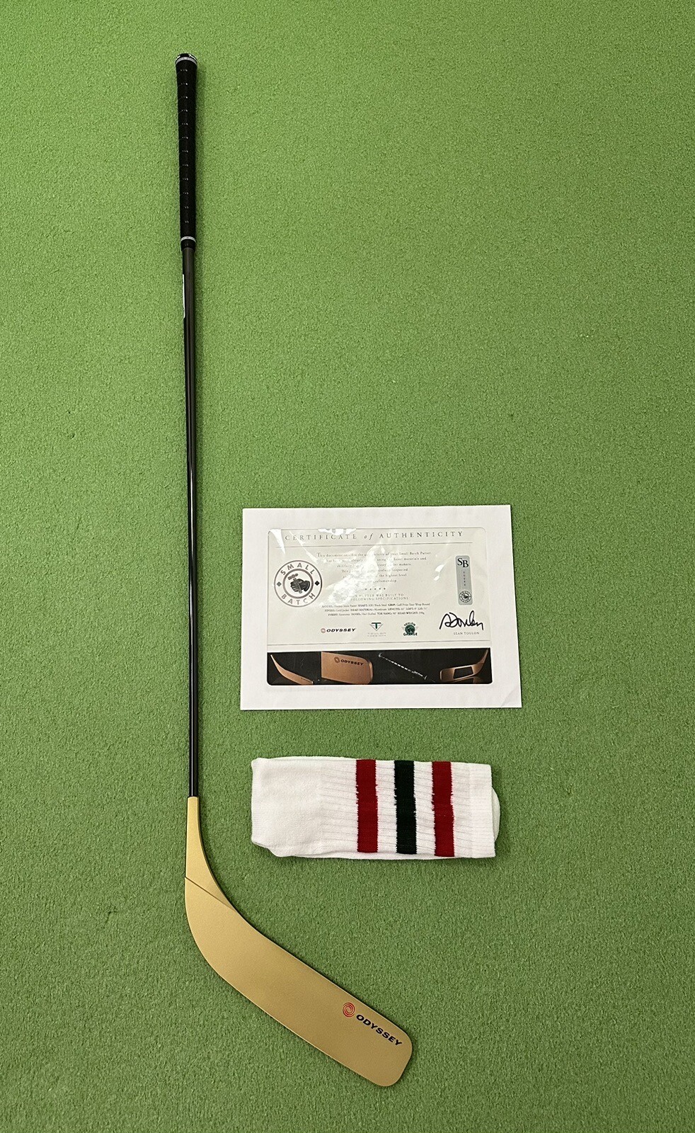 Odyssey Toulon Small Batch Happy Gilmore Hockey Stick Putter Limited 1/25 eBay