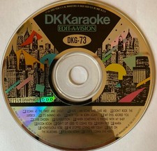 DK KARAOKE EDIT-A-VISION DISC DKG-73 - THE ABSOLUTE BEST KARAOKE - VERY RARE