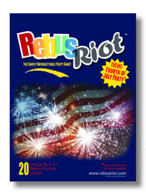 #1 FOURTH of JULY PARTY Game! REBUS RIOT ~ The MOST FUN Game! 4th of July fun!