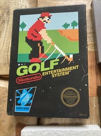 Golf (Nintendo Entertainment System, 1985) Black Box great shape