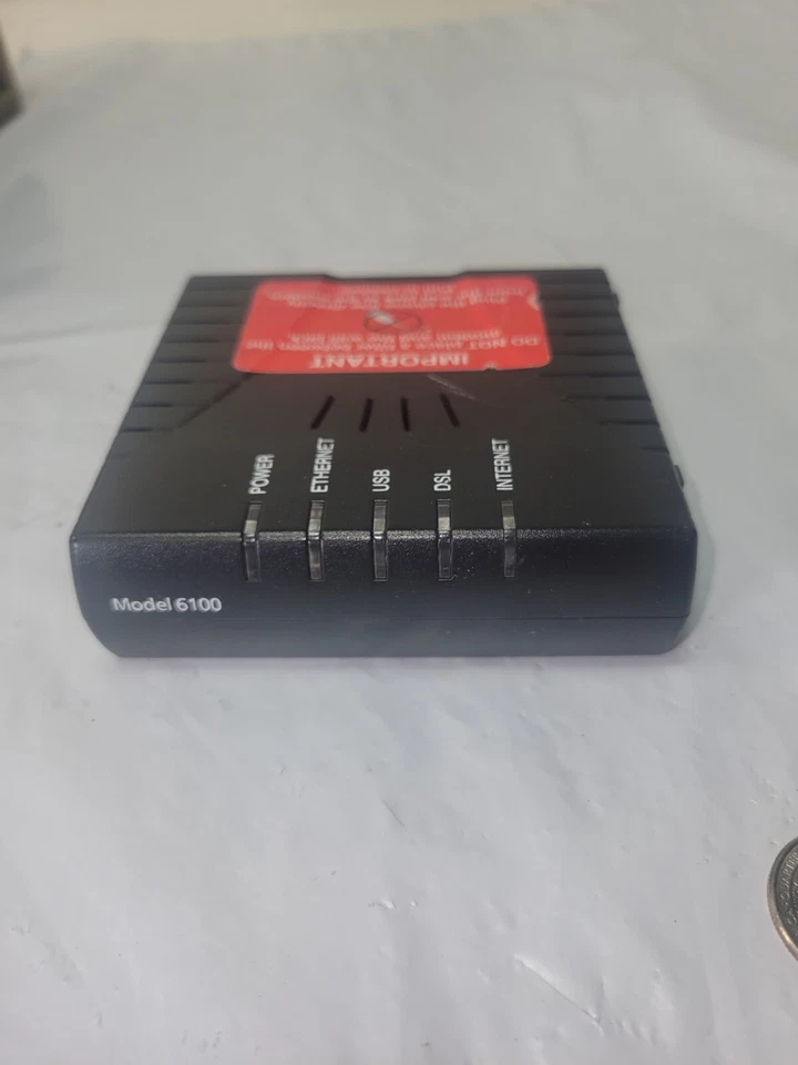 Westell DSL Router Model 6100 Wind River C90-610015-06 No Plugs Included. Gk - Image 2 of 4