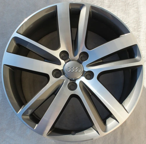 4x Original Audi Q7 4L Felgen 9J 20 Zoll Ronal 4L0601025BM Alufelgen Bicolor NEU