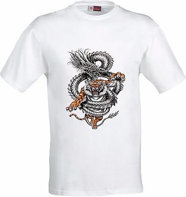 Dragon Tiger Fighting Chinese Design Funny Humor Full Color Sublimation T Shirt Ebay Dragon Tiger Fighting Chinese Design Funny Humor Full Color Sublimation T Shirt Ebay