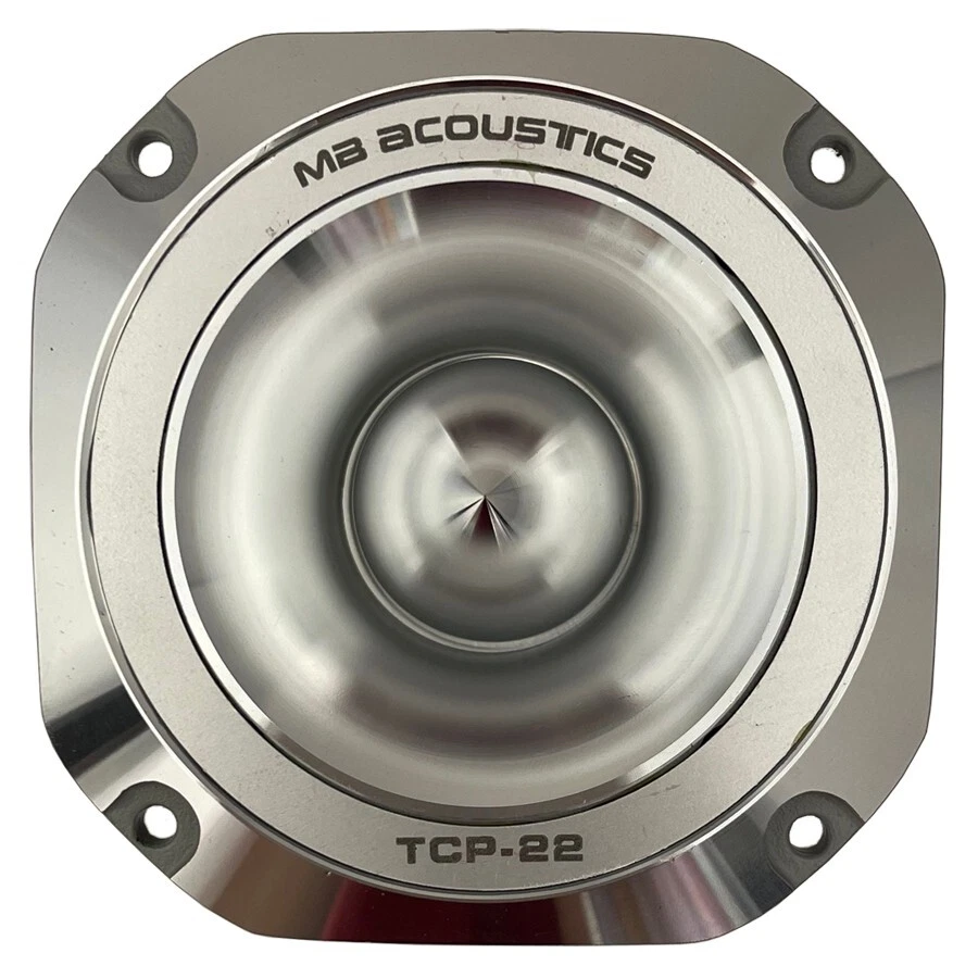 2 MB Acústica 4” Titanio Bullet Tweeters repuesto para Beyma CP22, 1600W, 8Ω Foto 3 de 4