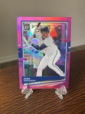 2020 Panini Donruss Optic Retail Pink Prizm #113 Josh Donaldson NM+ SP MVP