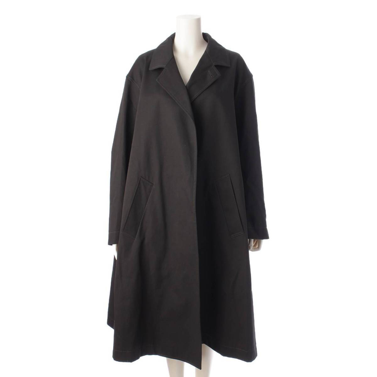 Auth Bottega Veneta 23AW Travertine Oversized Cotton Twill Auth Bottega Veneta 23AW Travertine Oversized Cotton Twill