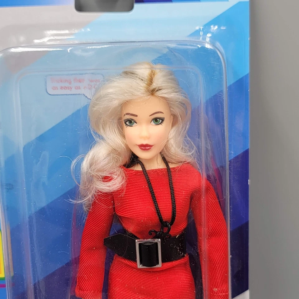Figura de acción Kelly Bundy niños casados Mego 8" TV Favoritos vestido rojo #0837 Foto 3 de 4