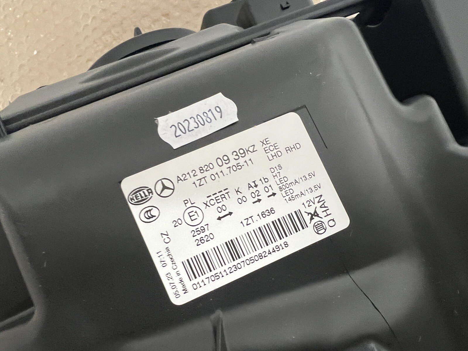 Mercedes-Benz Leuchteinheit Scheinwerfer links E-klasse 212 Bi 