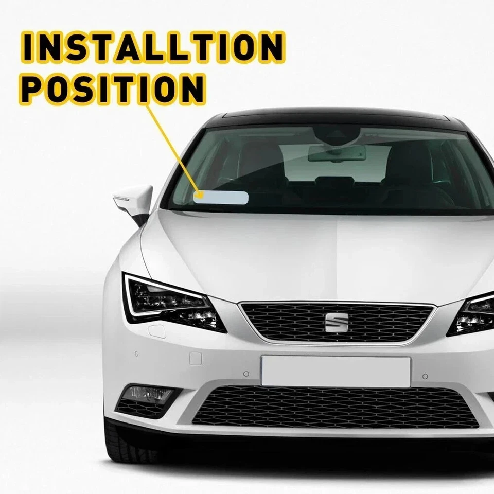 Universal Oculto Parabrisas Antena Estéreo Radio Sigilo AM FM Coche Camión Barco EE. UU. Foto 4 de 4