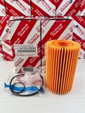PAIR OF 2 ENGINE OIL FILTER ELEMEN FOR LEXUS TOYOTA ORIGINAL 04152-YZZA4